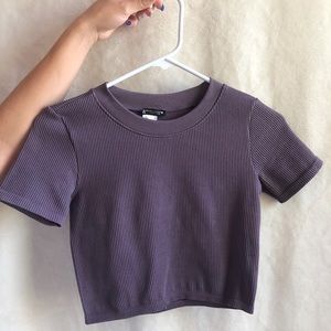 ZARA fitted crop top